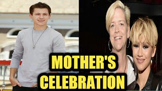 Tom Holland Shows Appreciation for moms:Takes his mom and Zendaya's mother out for mother's Day