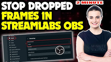 How to stop dropped frames in streamlabs OBS 2024 (Quick & Easy)