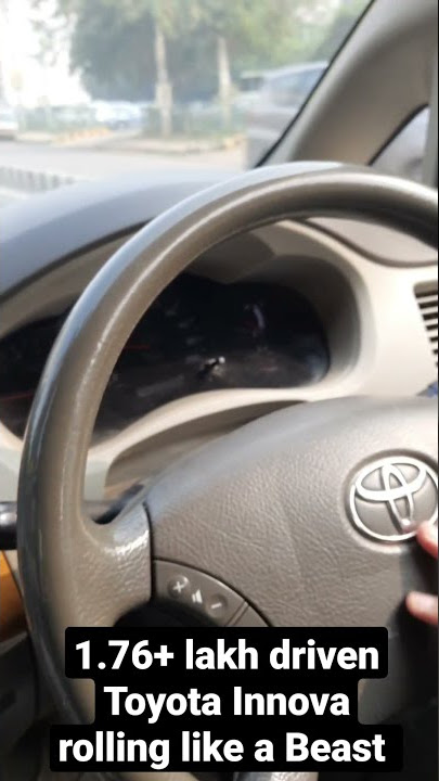 1.76  Lakhs Km driven Toyota Innova rolling like a Beast 💯🔥#shorts