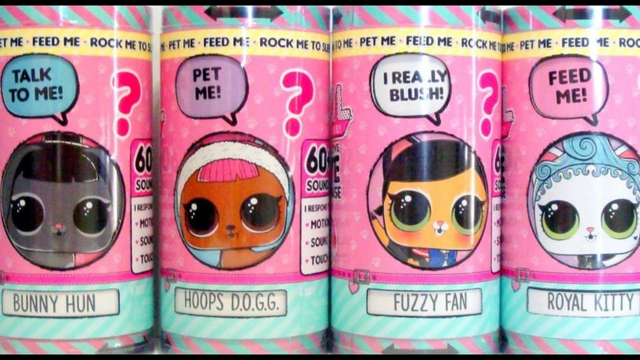 LOL Surprise Interactive Live Surprise Pets with Realistic Sounds 2020