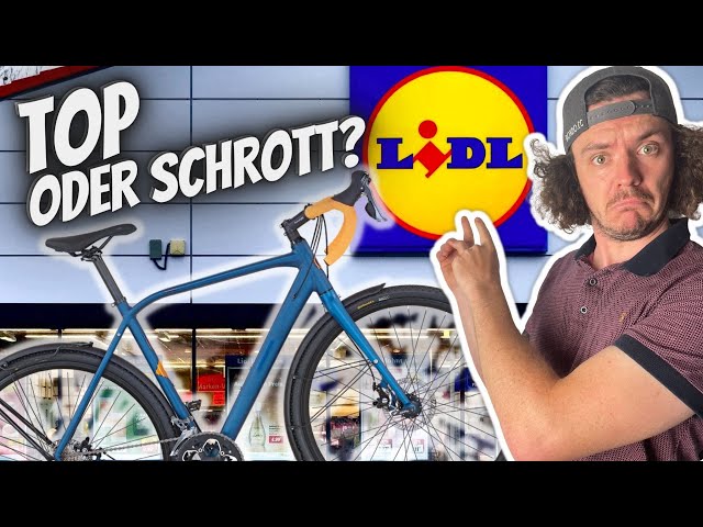 What?? LIDL Gravelbike for just € | try? a 699 Is it worth - YouTube