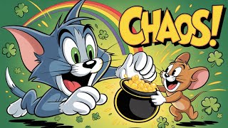 Tom & Jerrys St. Patricks Day Chaos Wild Cartoon Chase D Heist Madness