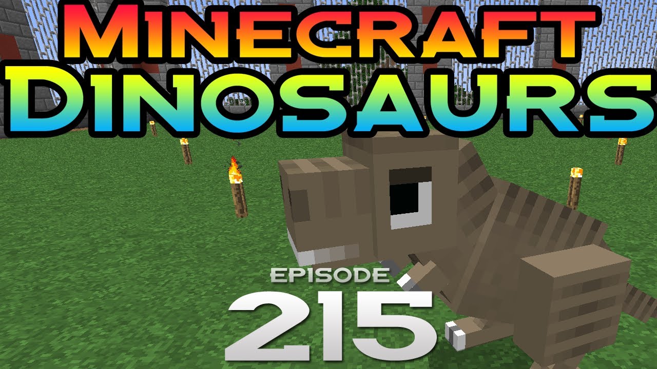 Minecraft Dinosaurs!  215  Baby Day - YouTube