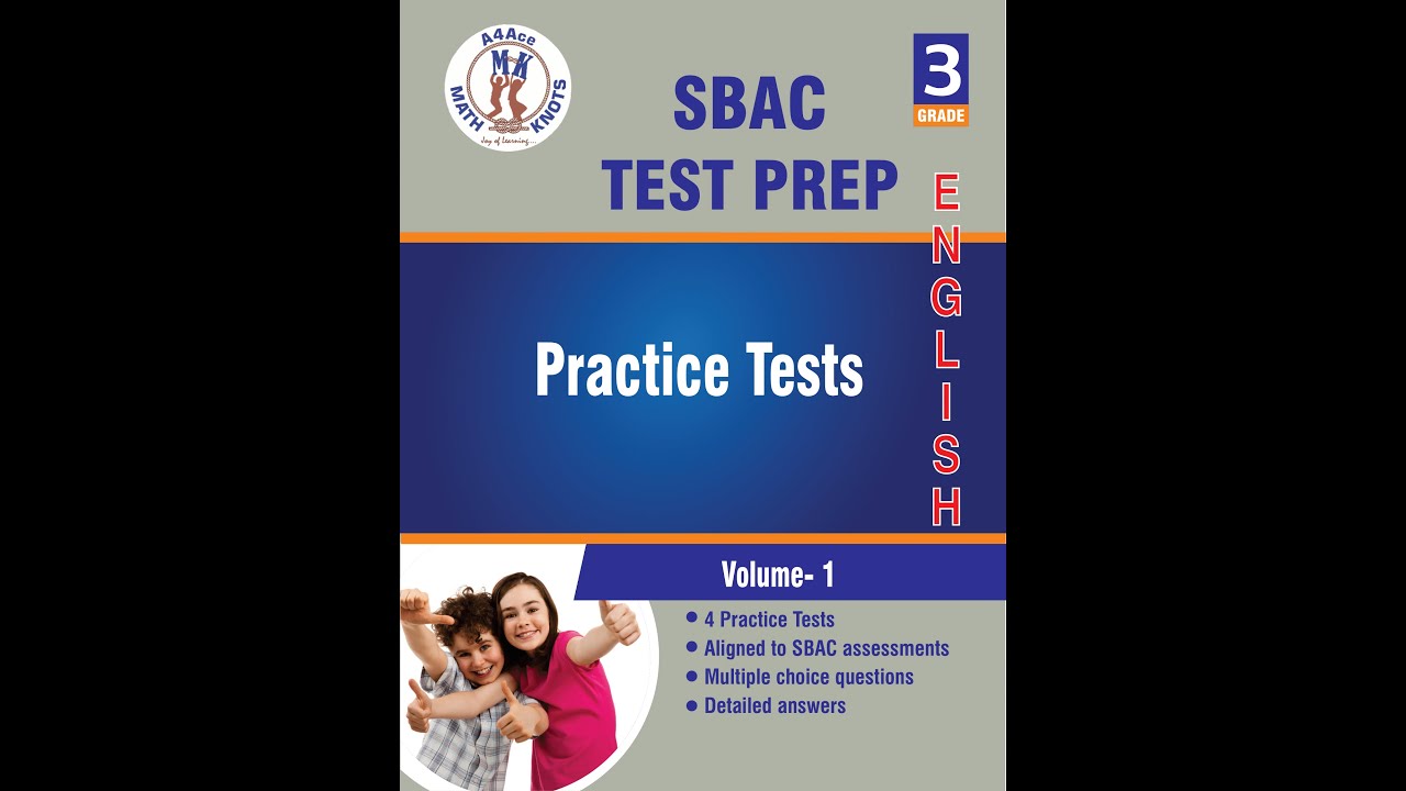 SBAC 3rd Grade ELA Practice – Book Preview Vol 1