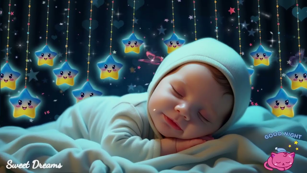 Sleep Instantly in 3 Minutes 💤 Baby Sleep Music | Mozart & Brahms Lullabies for Insomnia Relief 🌙