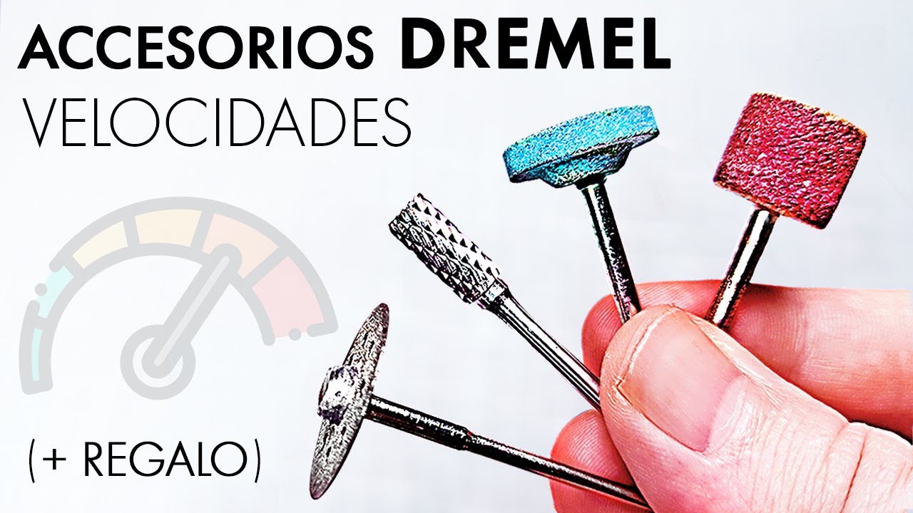 Accesorios Dremel Limas rotativas para madera con fresas abrasivas