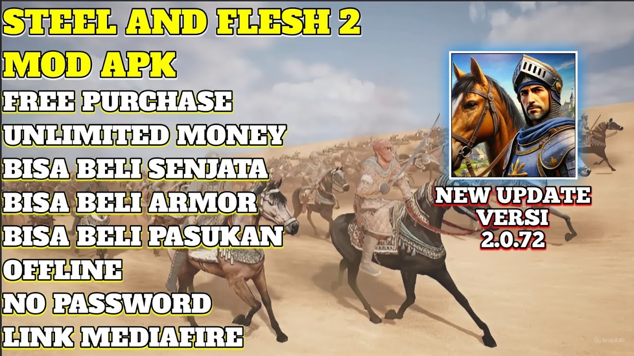 Steel And Flesh 2 mod apk terbaru versi 2.0.72 New