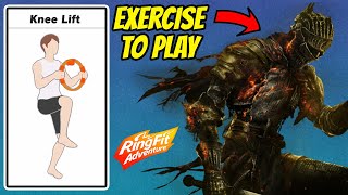 Dark Souls but you play with a Ring Fit Adventure Mod - Controller Bending screenshot 1
