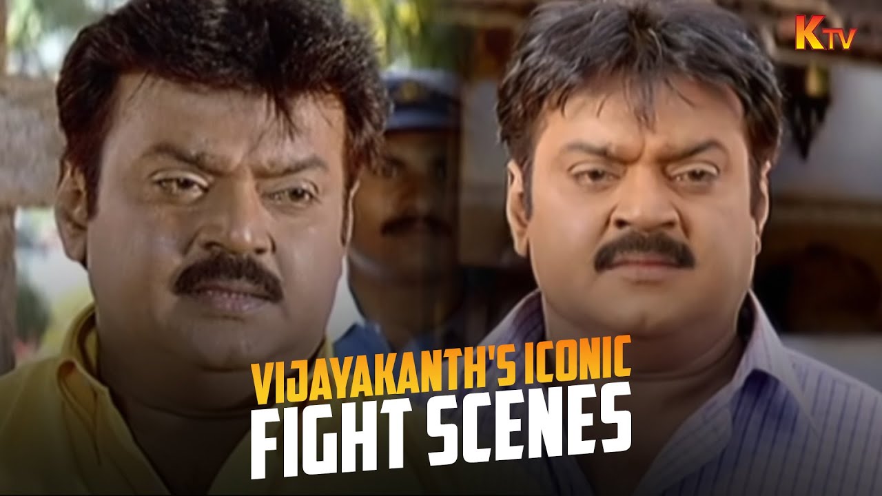 Vijayakanth's Powerful Action Scenes Compilation🔥| Engal Anna | Raajjiyam | Ramana | Thavasi | KTV