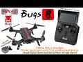 Mjx bugs 8 24ghz 4ch 6 axis gyro fpv rc quadcopter with escs and brushless motors rtf