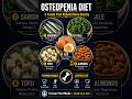 Osteopenia Diet: 5 Foods to Eat Daily for Stronger Bones 🦴 #Shorts #healthtips #foods