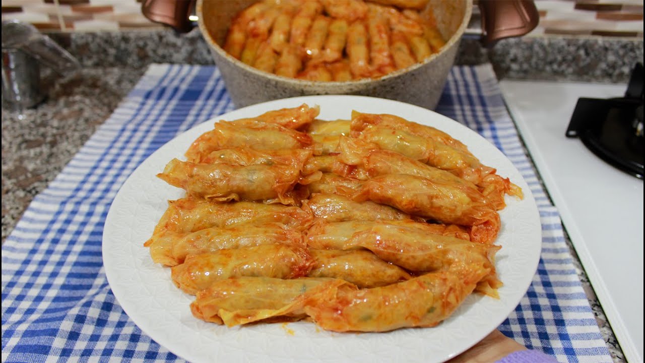 Elazığ Usulü Beyaz Lahana Sarması Yapılışı