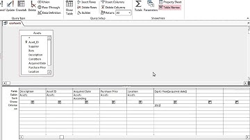 Training - Query criteria 2  Using date criteria in queries  Calculated fields - Video 2 of 3