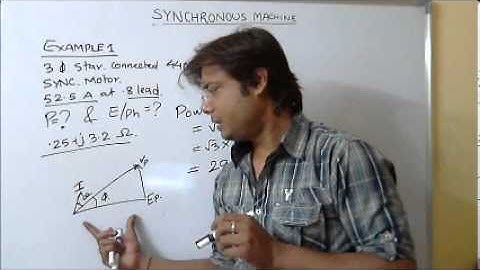 Synchronous Machine Part 9  for ies gate psu students
