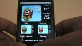 Weather Buddy iPhone App Preview screenshot 5