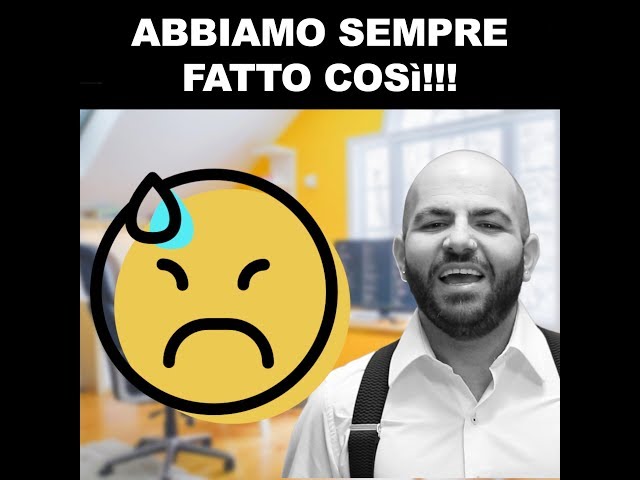 Abbiamo sempre fatto così 