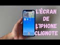 L'écran de votre iPhone clignote ou présente des dysfonctionnements ?