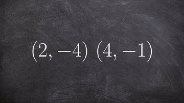 Determining positive slope between two points