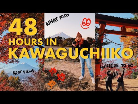 Best Autumn Leaves in Japan - What to Do in Kawaguchiko / Mt Fuji.