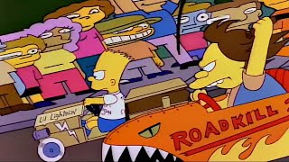 Мультшоу Симпсоны лучшие моменты Барт гонщик