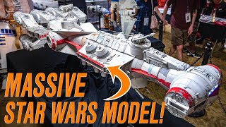 5 Foot Star Wars Rebel Blockade Runner Model!