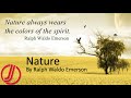 Nature by Ralph Waldo Emerson. Complete Explanation