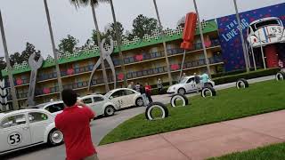 Largest Vw Beetle Herbie The Love Bug Gtg Ever 50Th Anniversary Disney All Star Movies Resort
