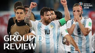 Croatia and Argentina progress - Group D Review!