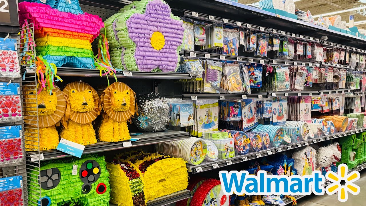 Walmart Party Supplies piñata party favors