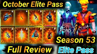 JUTSU ELEMENTAL ELITE PASS SEASON 53 FREE FIRE