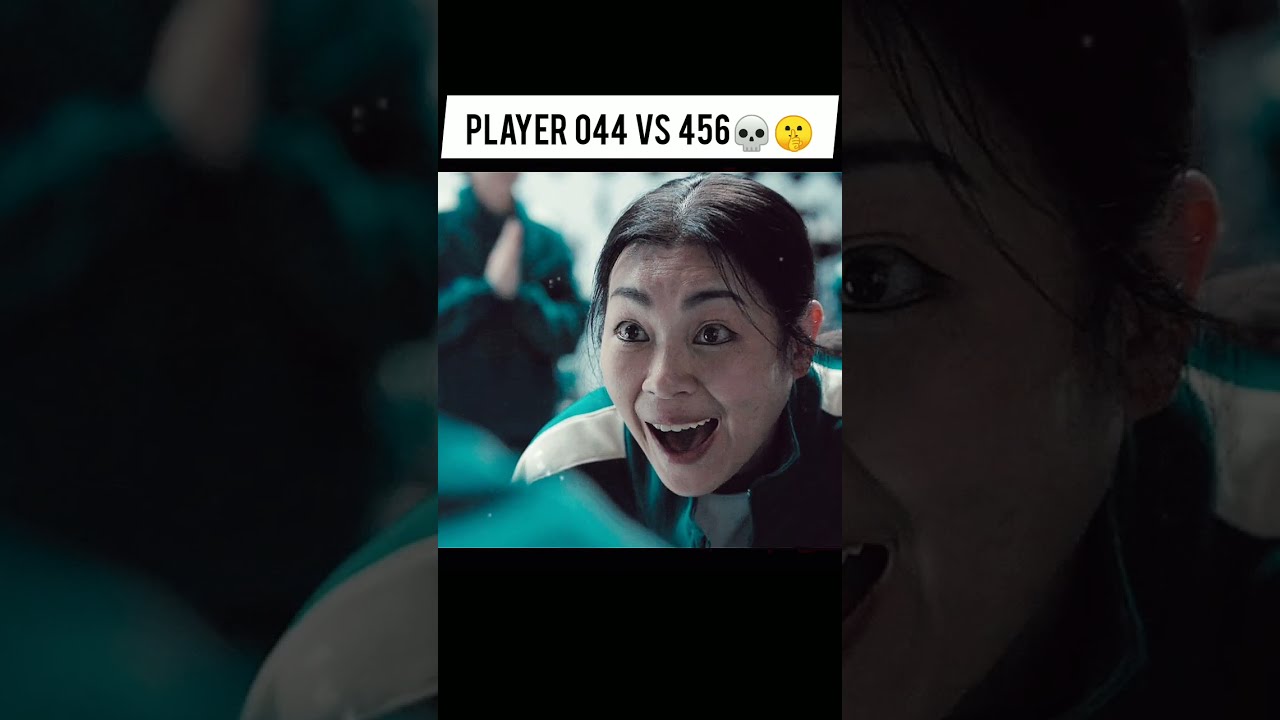 Squid Game Player 456 Vs 044 The Final Showdown Shorts Squidgame Squidgame3