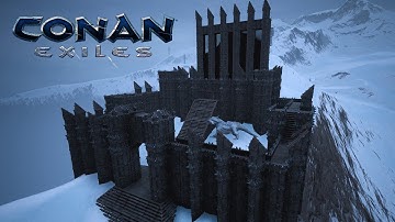 Conan Exiles - The Black Portal (Speed Build) + King of the Hill Gamemode