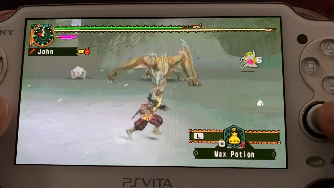 monster hunter ps vita  2022 Update  Monster Hunter Freedom Unite - Great Sword VS Tigrex - Gameplay #3 (PS Vita)