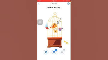Easy Game level 16 Let the bird out. Walkthrough