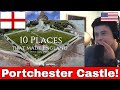 American Reacts Portchester Castle | 10 Places That Made England with Dan Snow