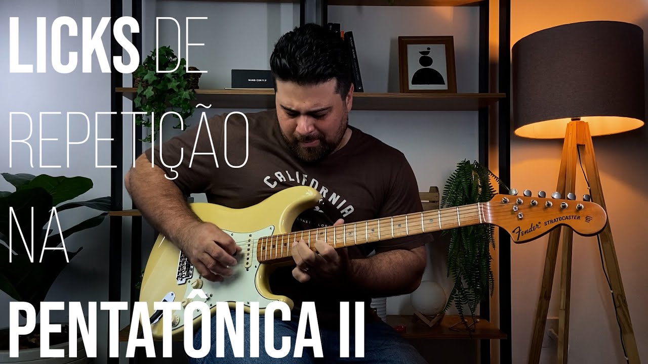 Aprenda Esses Licks de Repetição e Evolua na Pentatônica
