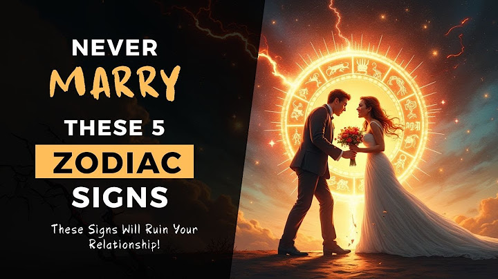 The Zodiac Signs You Should Never Marry – According to Astrology Experts 🌟💔