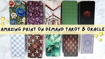 Print on Demand Tarot & Oracle Collection: Hidden Gems You NEED to Know About🚨