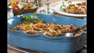 Layered Spaghetti Bake
