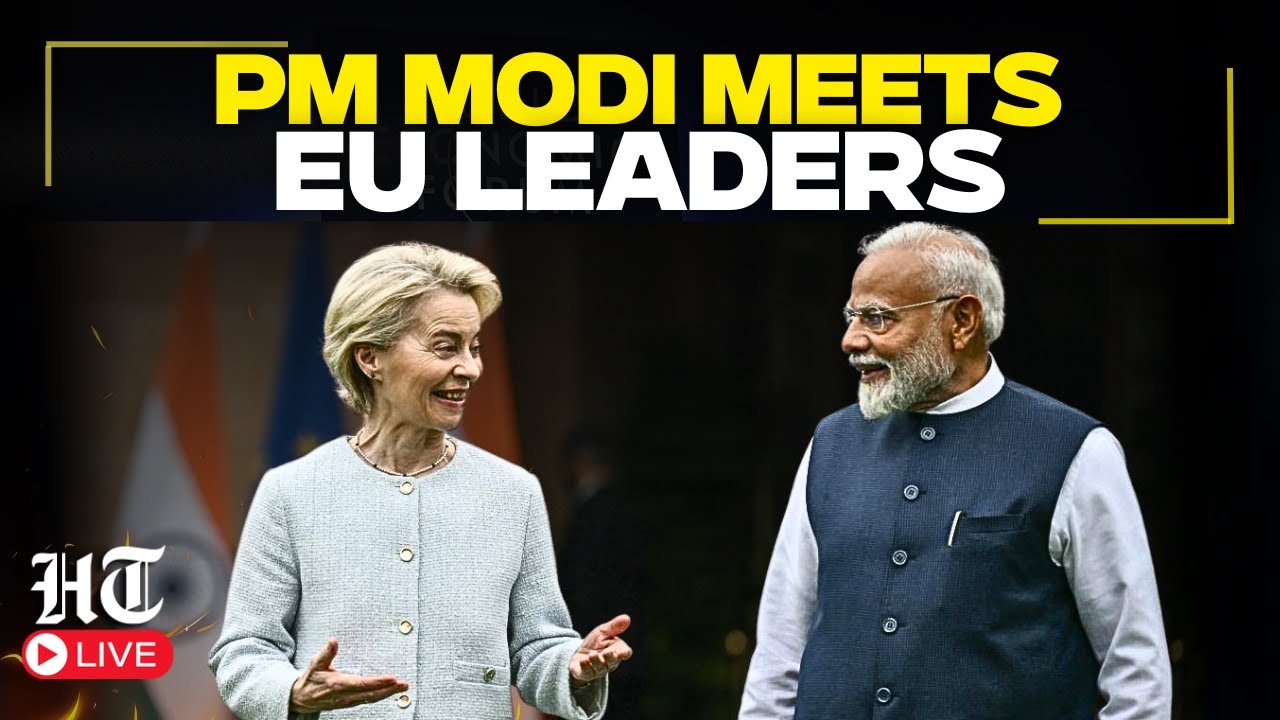 LIVE: PM meets EU Commission President Ursula von der Leyen & EU Council President António Costa