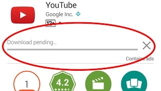 How to fix the Google Play Store download pending error