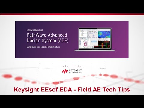 ADS: Silicon On-die-transmission-line Simulations (using emSetup)