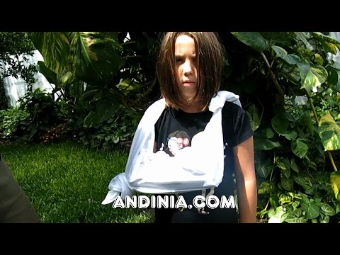 Inmovilización Brazo/Cabestrillo - Primeros auxilios - Arm Sling (Inmobilization) - Braço tipóia