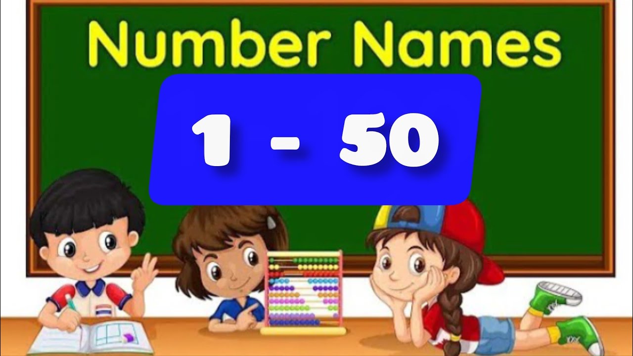 Learn Number Names 1-50 