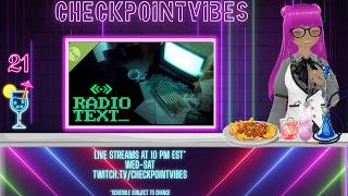 CheckpointVibes 21+ Cryptic Signals &amp; Text RPG Tension 📻💬 Radio Text_ Demo #wishlistwednesday