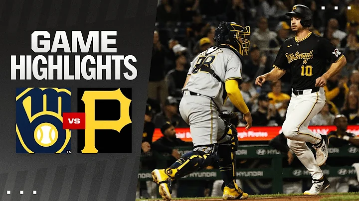 Brewers vs. Pirates Game Highlights (4/23/24) | MLB Highlights