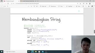 Materi Operasi String   |   I Kadek Agga Sugitha