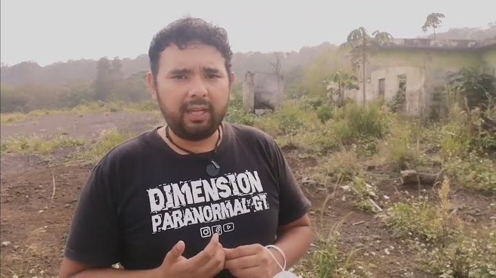 Pueblo Fantasma ,después de la tragedia que causó el volcán de Fuego