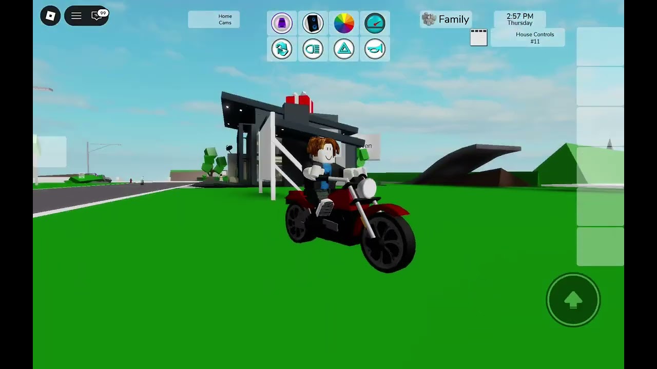 Main Brookhaven berkeliling kota dengan senang 🥰🥰