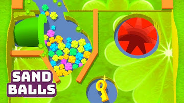 Sand Balls All Levels Unlocked Walkthrough Gameplay (iOS,Android)